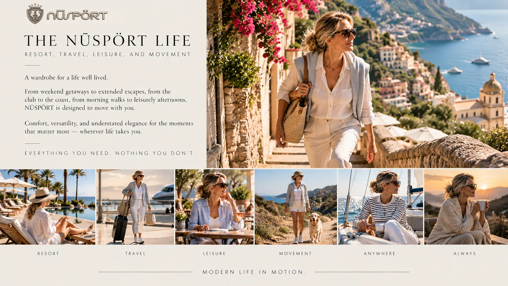 NŪSPÖRT lifestyle editorial